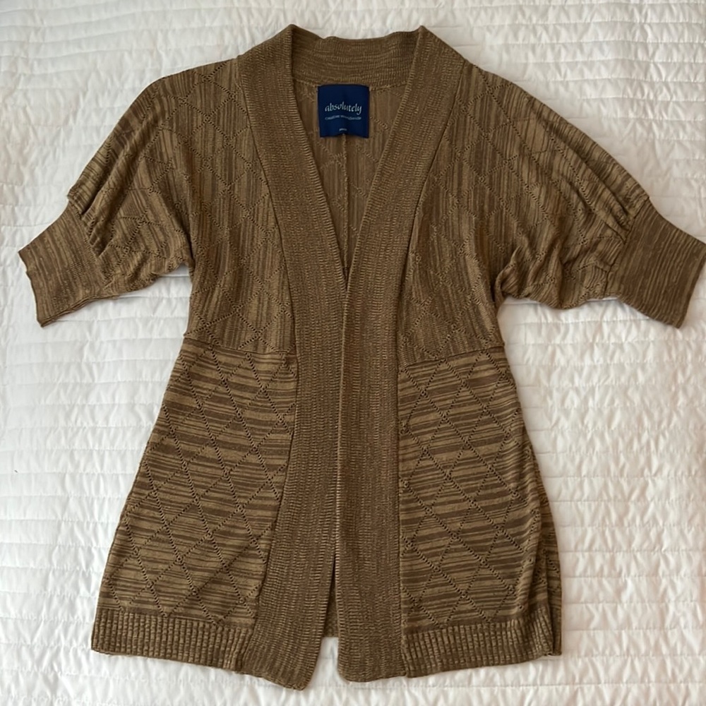 Short Sleeve Wrap Sweater from Absolutely Creative Worldwide